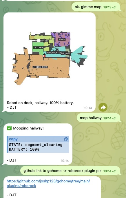 وضعیت Roborock